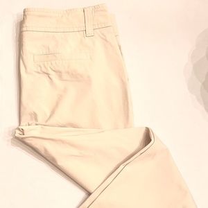 Lilly Pulitzer Palm Beach Fit Stretch Mid Rise Lt Khaki Pants
